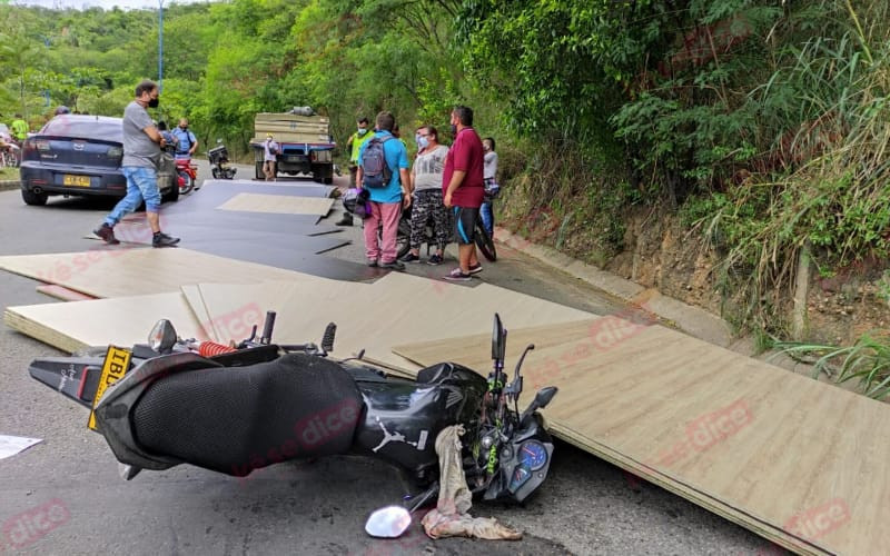 Muere motociclista en la calle 45 de Bucaramanga