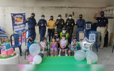 Hijos de reclusas vivieron una jornada de alegría