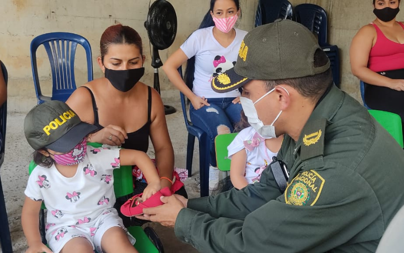 Hijos de reclusas vivieron una jornada de alegría