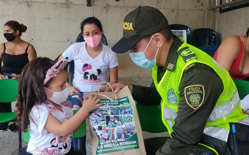 Hijos de reclusas vivieron una jornada de alegría