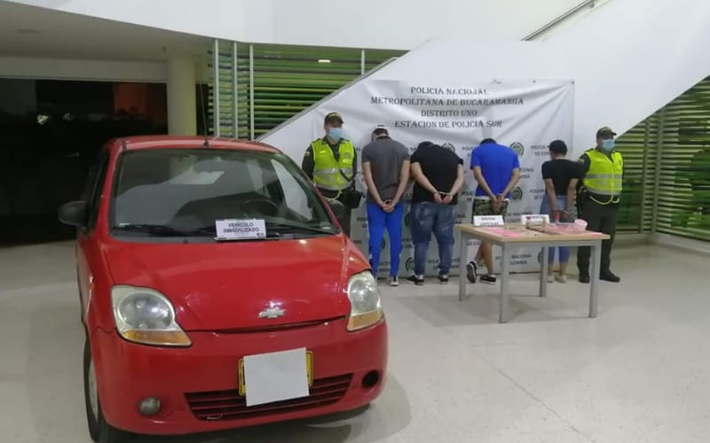 ¡En el carro llevaban ‘cocaína rosa’!