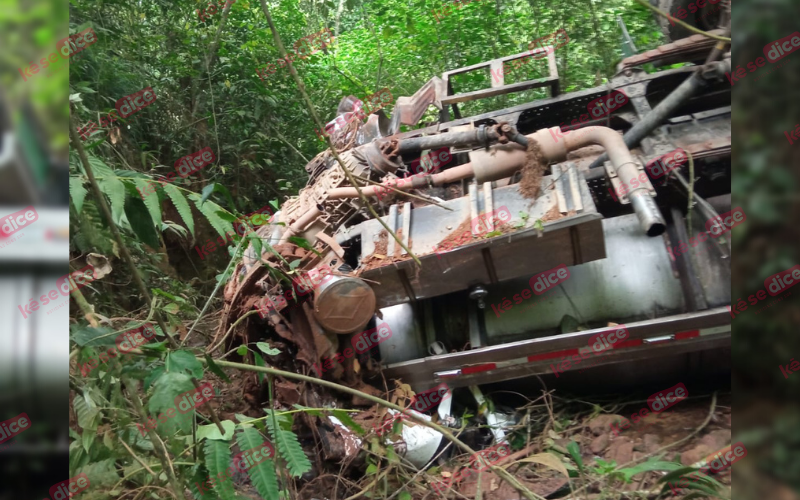 Conductor murió aprisionado en El Guamito, Lebrija