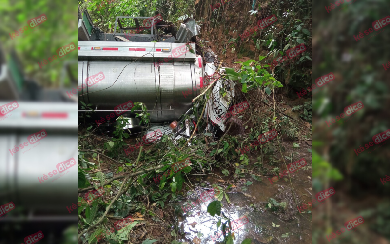 Conductor murió aprisionado en El Guamito, Lebrija