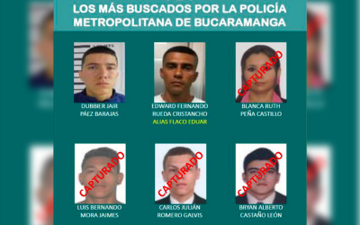 ¡No olvide estos rostros, son los más buscados!