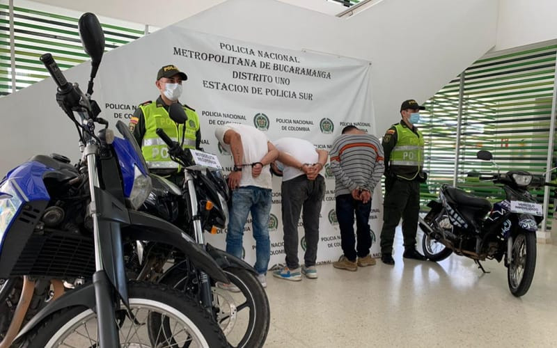 Les ‘apagaron los motores’, cayeron ladrones de motos