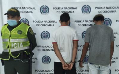 Que ‘trauma’ con estos ladrones en Bucaramanga
