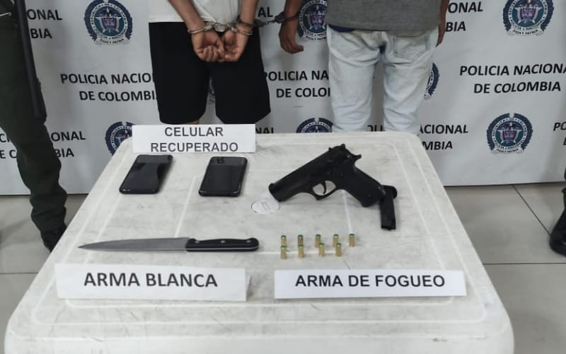 Que ‘trauma’ con estos ladrones en Bucaramanga