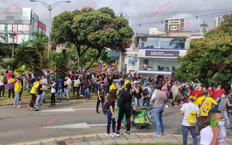 Bucaramanga se mueve de nuevo con el Paro Nacional