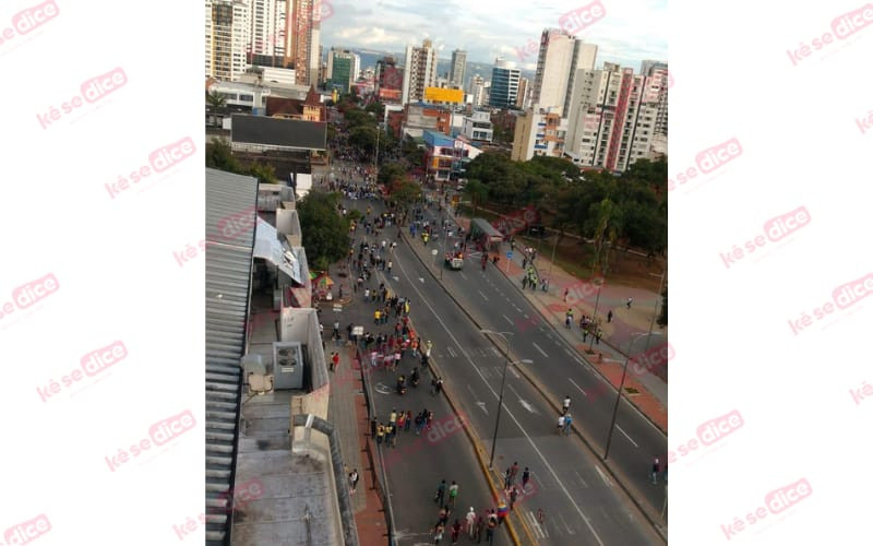 Bucaramanga se mueve de nuevo con el Paro Nacional