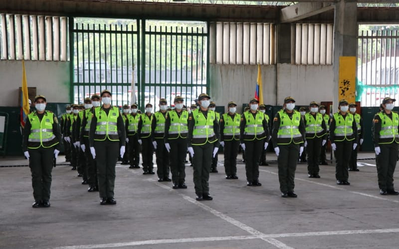 Llegó el primero contingente de mujeres auxiliares