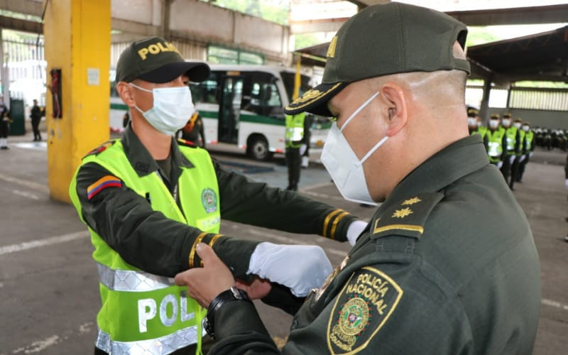 Llegó el primero contingente de mujeres auxiliares