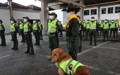 Llegó el primero contingente de mujeres auxiliares