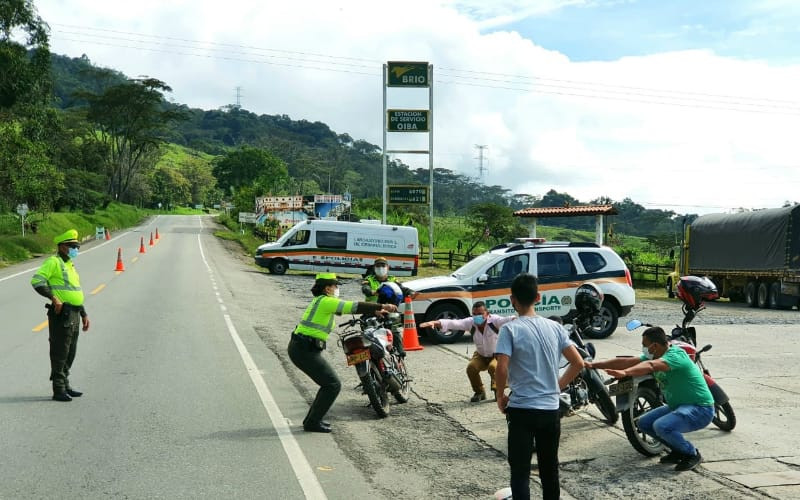 En Santander patrullarán 2 mil 500 policías en el confinamiento