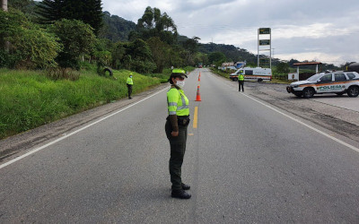 En Santander patrullarán 2 mil 500 policías en el confinamiento