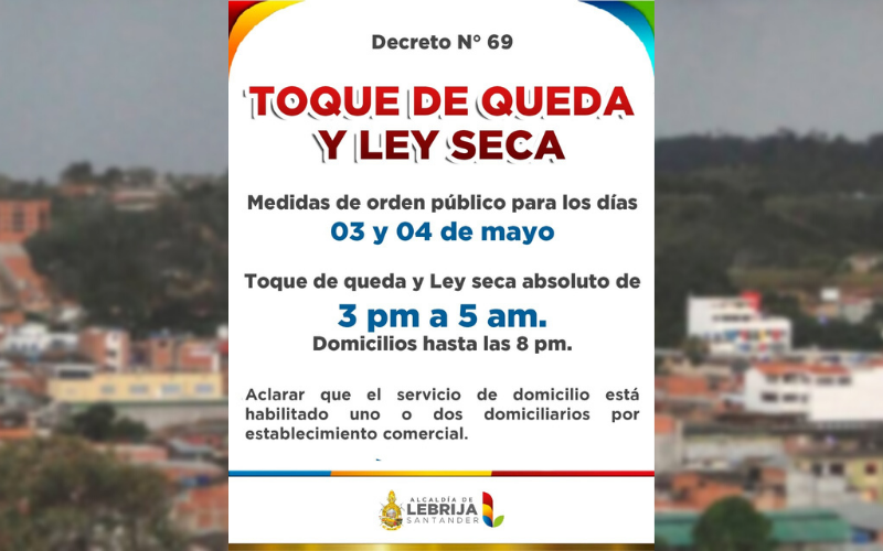 ‘Toque de Queda’ para los ‘piñeros’ hoy y mañana