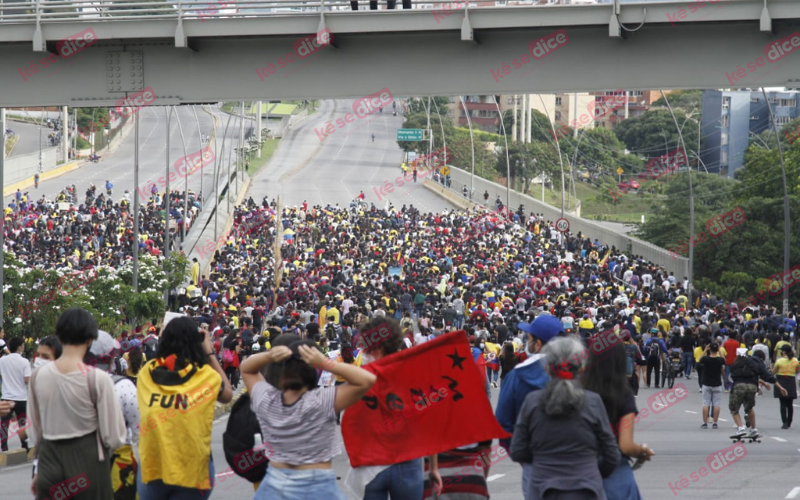 Día largo de Paro Nacional y aún no termina en el Área