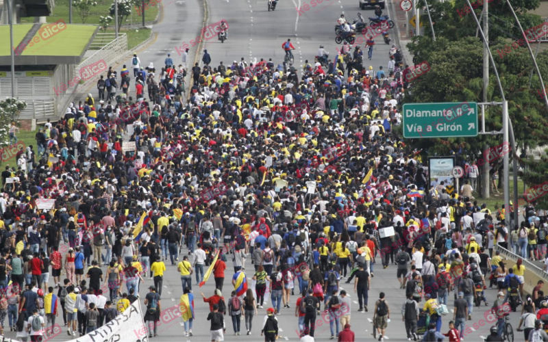 Día largo de Paro Nacional y aún no termina en el Área