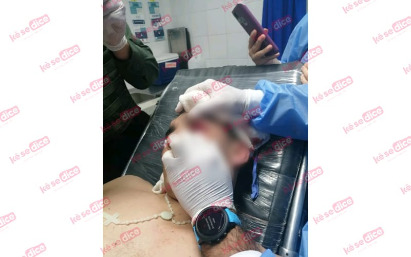 Policía perdió ojo izquierdo en disturbios en Girón