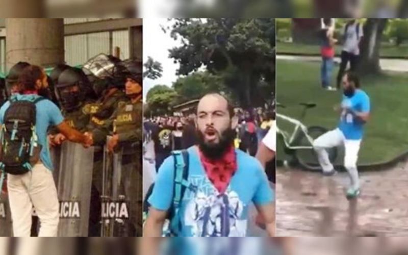 Balearon a manifestantes pacíficos en Pereira