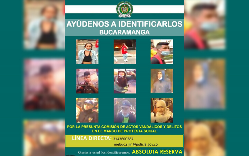 Policía busca identificar a involucrados en vandalismo