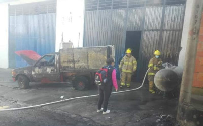 Grave emergencia por incendio en San Gil
