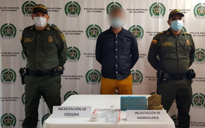 ‘Estaba de Feria’ con la droga en Oiba