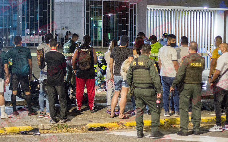 Cristián murió al chocar en su moto frente al Inem