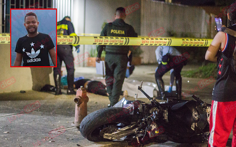 Cristián murió al chocar en su moto frente al Inem