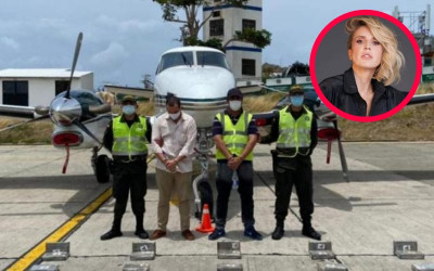 Lío para esposo de Azcárate por avioneta con droga