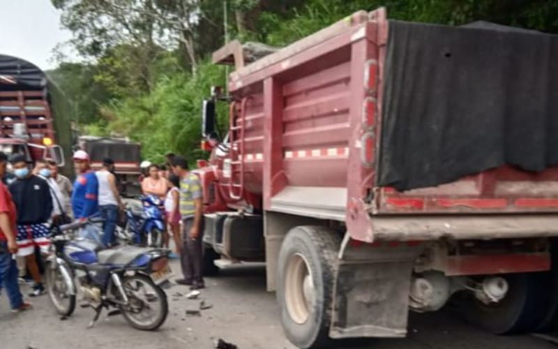Choque en Los Curos cobró la vida de un motociclista