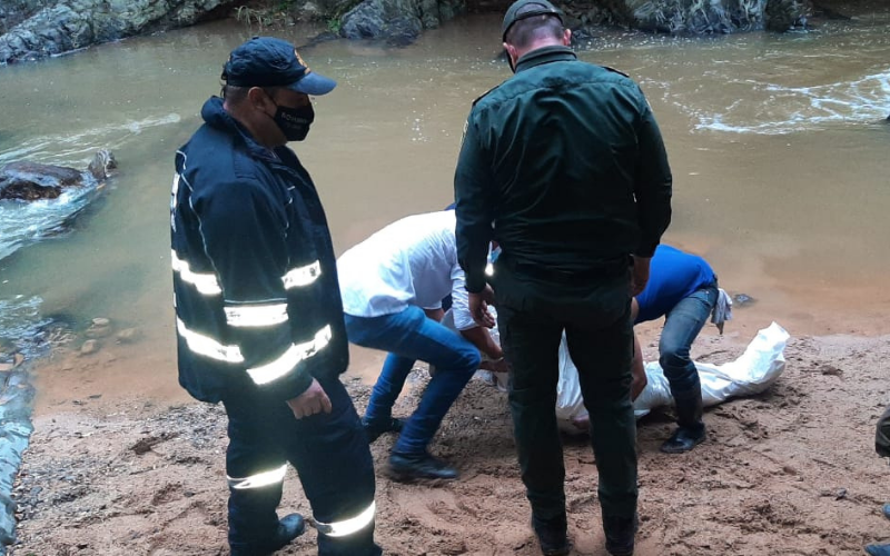 Encontrado sin vida en quebrada La Honda de Rionegro