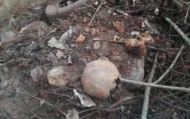 Hallaron cráneo humano en la calle 45 de Bucaramanga
