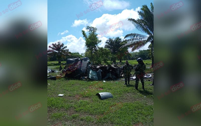 Tragedia al Sur de Bolívar: cinco Policías murieron en accidente aéreo