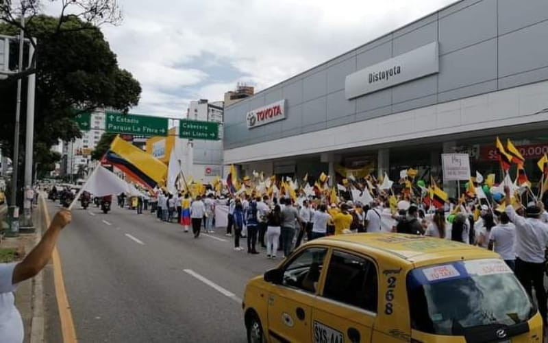 Se mueve la Marcha del Silencio por Bucaramanga