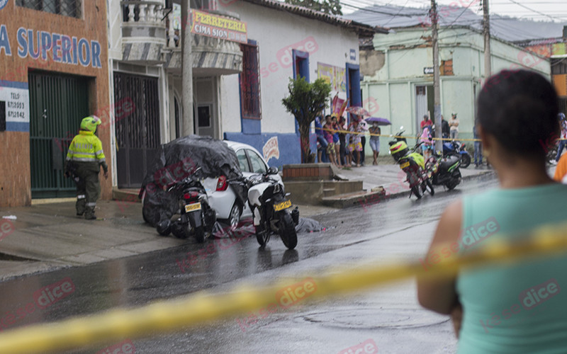 "¡Ay Dios mío, William!”… lo mataron a bala