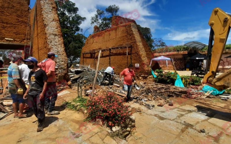 Culminó rescate en La Mesa: 4 heridos de consideración