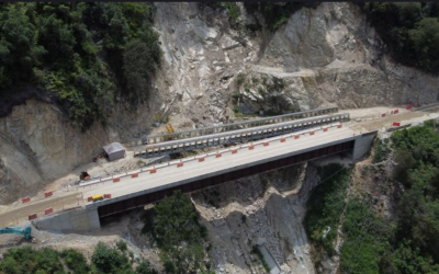 Habilitaron el puente entre Curos y Málaga