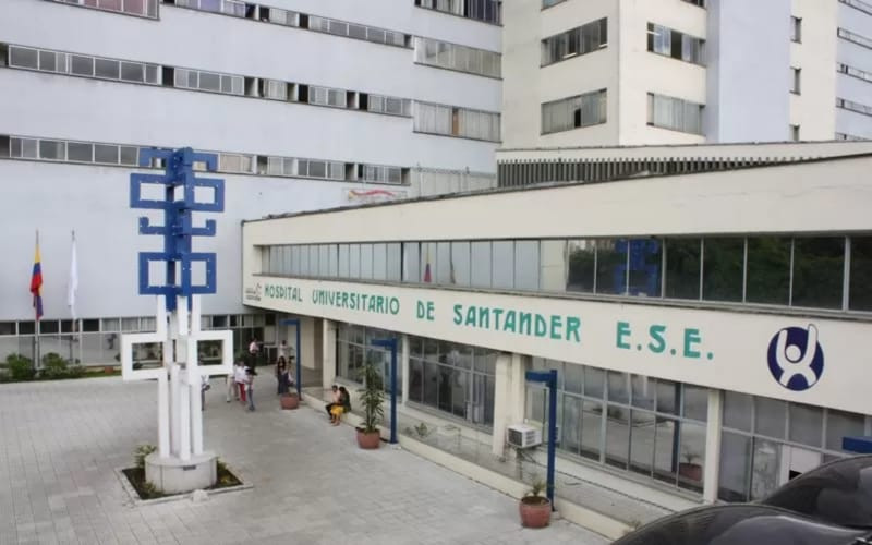 A puñal lo mandaron al Hospital en Bucaramanga