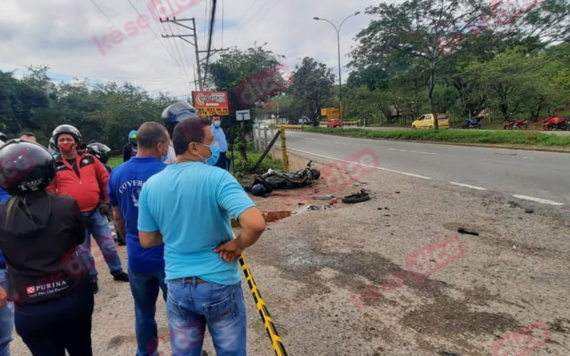 Borracho al volante acabó con la vida de motociclista