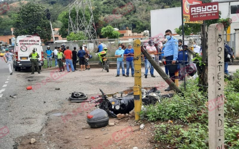 Borracho al volante acabó con la vida de motociclista