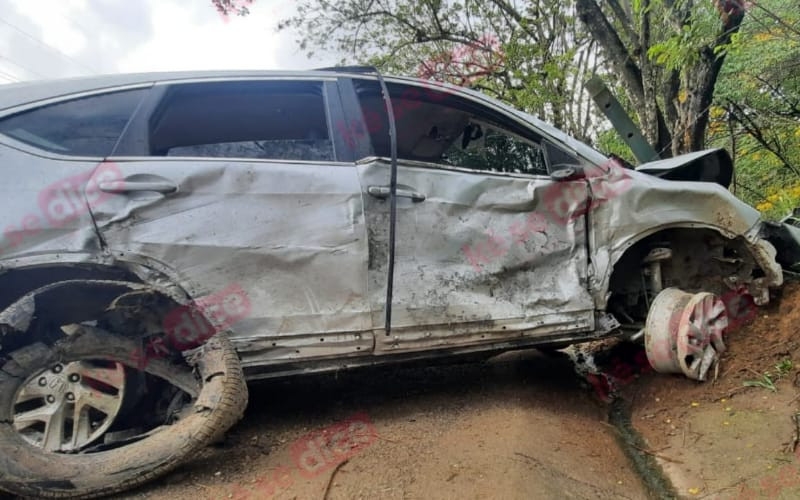 Borracho al volante acabó con la vida de motociclista