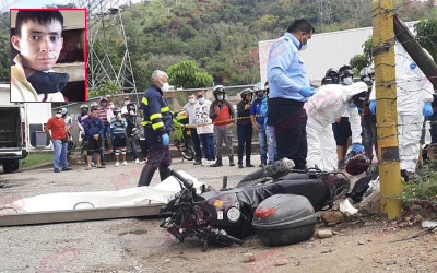 Borracho al volante acabó con la vida de motociclista