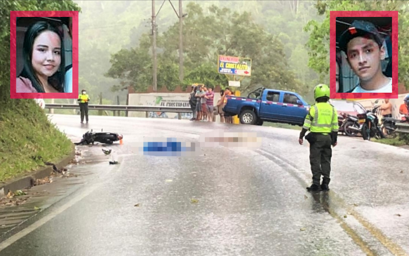 Se fueron dos vidas de un golpe en Rionegro