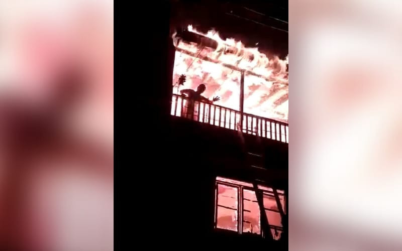 Incendio en Medellín dejó dos personas muertas