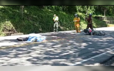 Fallece motociclista en la vía nacional de Pinchote