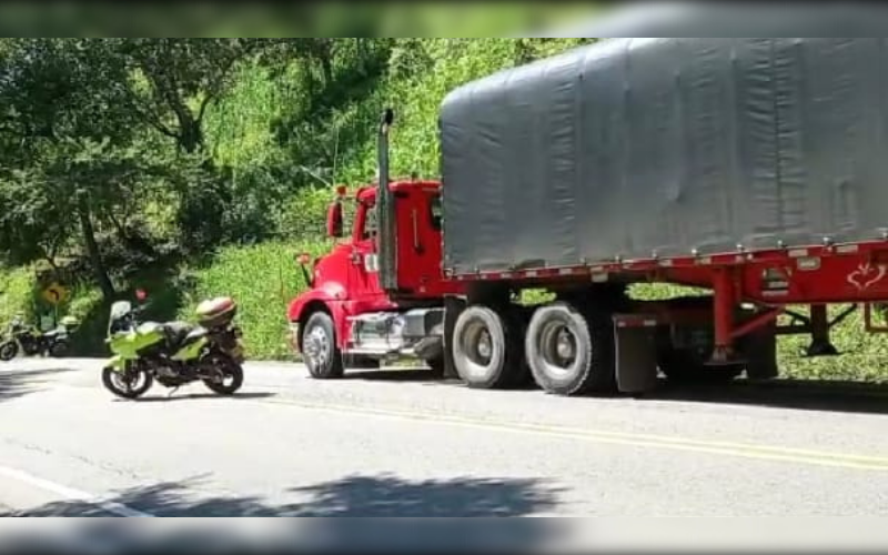 Fallece motociclista en la vía nacional de Pinchote