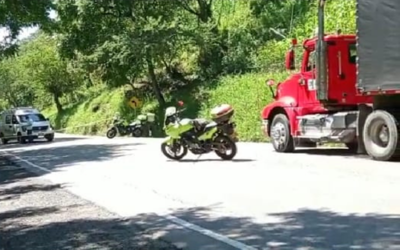 Fallece motociclista en la vía nacional de Pinchote