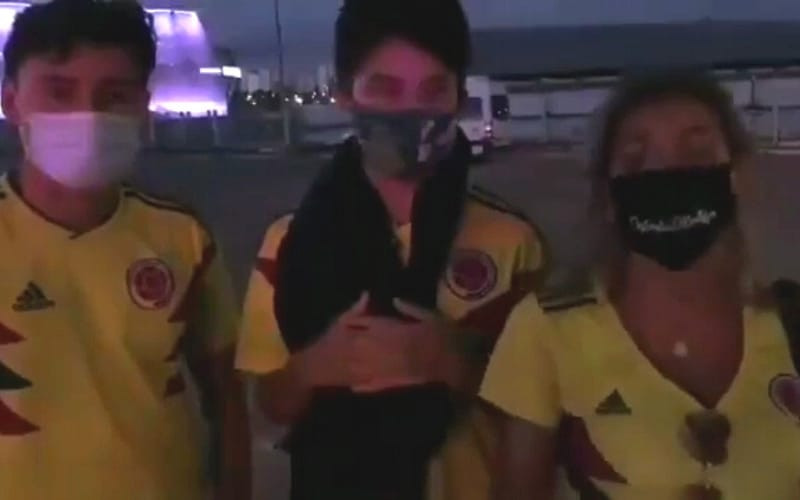 Viajaron sin saber que Copa América era sin público