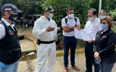 Uno de los heridos de la Brigada 30 está en UCI