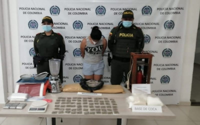 Esta mujer sería la distribuidora de droga en El Carmen
